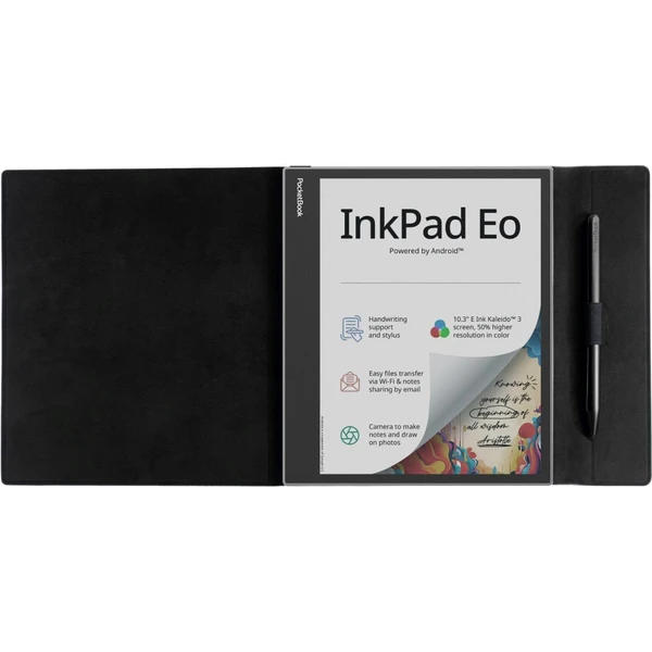 PocketBook Flip pouzdro pro čtečku InkPad Eo černé - Pouzdra - Obrázek I5T6000N01