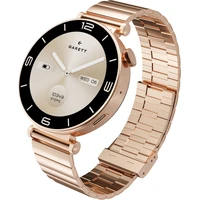 Garett Smartwatch růžově zlatá pevná ocel - Chytré hodinky