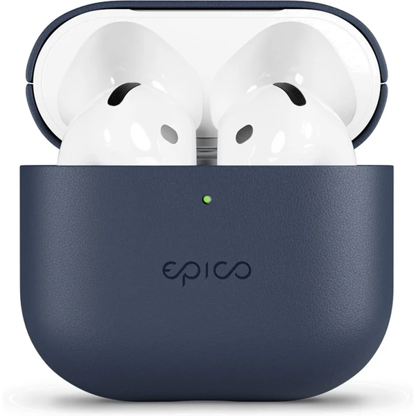 Epico kožený kryt pro Apple Airpods 4 modrý - Pouzdra - Obrázek I6C9000K01