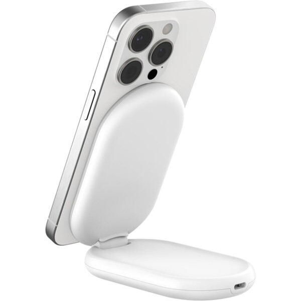 Belkin BOOST CHARGE Qi2 (MagSafe) 15W skládací nabíječka (bez adaptéru) bílá