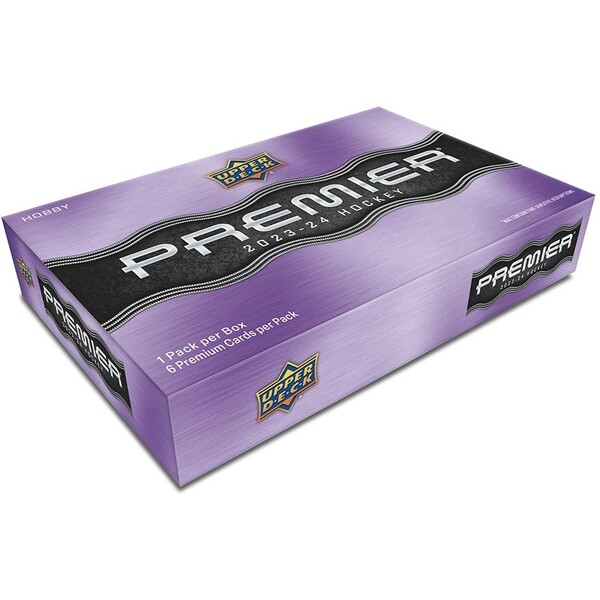 Hokejové karty 2023-24 Upper Deck Premier Hockey Hobby Box