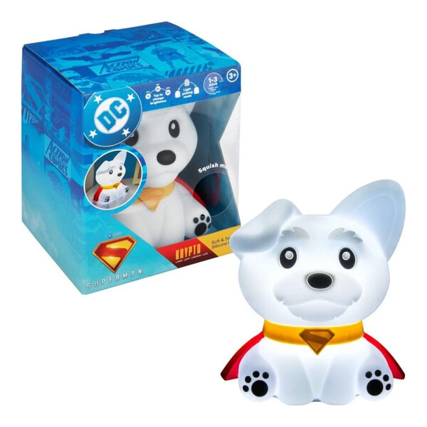 Lampička Paladone Squishy Glo Superman - Krypto Vícebarevná