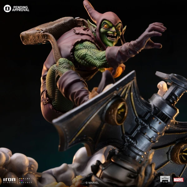 Soška Iron Studios BDS Art Scale 1/10 Marvel: Spider-man vs Villains Diorama - Green Goblin - Sochy a sošky - Obrázek I6YA000L01