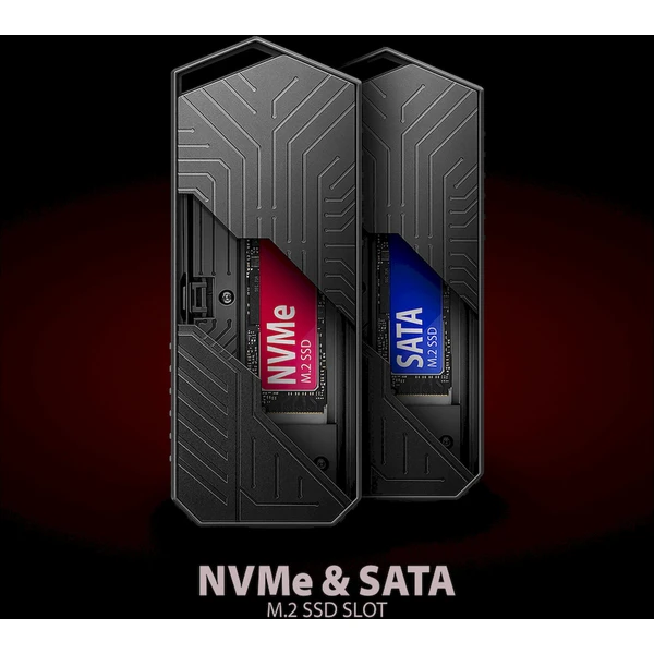 AXAGON EEM2-GAM externí SSD disk černý - Externí boxy - Obrázek I74D000L01
