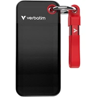 VERBATIM Pocket SSD 1TB  externí disk červený - SSD disky