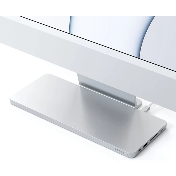 Satechi USB-C dokovací stanice pro Apple iMac 24" stříbrná - Dokovací stanice - Obrázek I7XXF00101