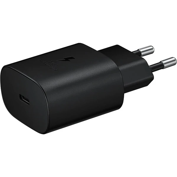 Samsung PD 25W nabíječka s rychlonabíjením a kabelem USB-C černá - Nabíječky - Obrázek I8H8000301