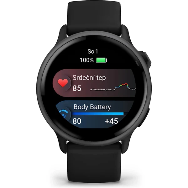 Garmin vívoactive 6 Slate s černým řemínkem - Chytré hodinky - Obrázek I8NE000J01