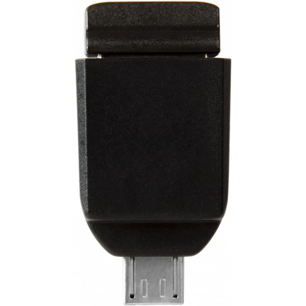 VERBATIM Flash Disk 32GB Store 'n' Stay Nano + micro USB OTG adaptér, USB 2.0, černý - Flashdisky - Obrázek I8R2000P01