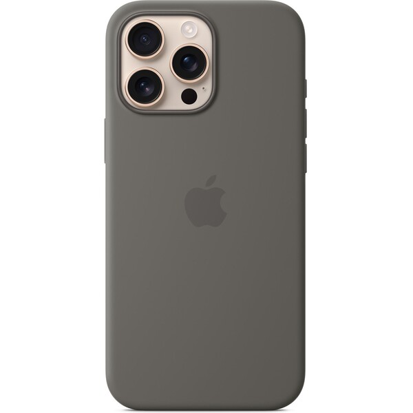 Apple Silikonový zadní s MagSafe Skálově šedý, iPhone 16 Pro Max (MYYV3ZM/A)
