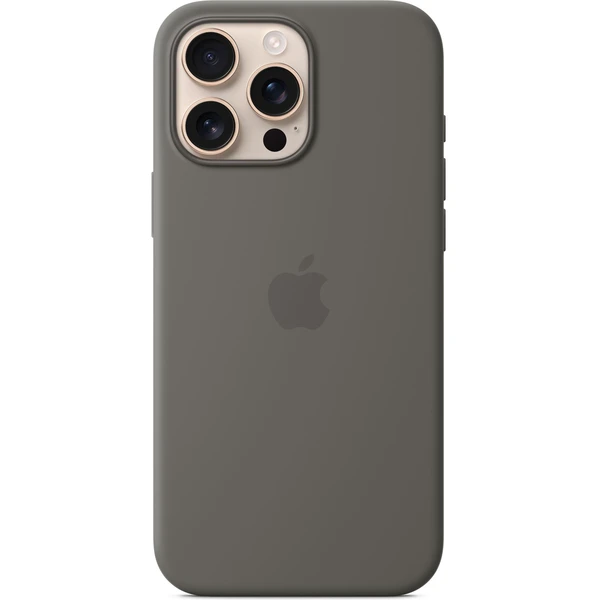 Apple silikonový kryt s MagSafe na iPhone 16 Pro Max skálově šedý - Pouzdra - Hlavní obrázek