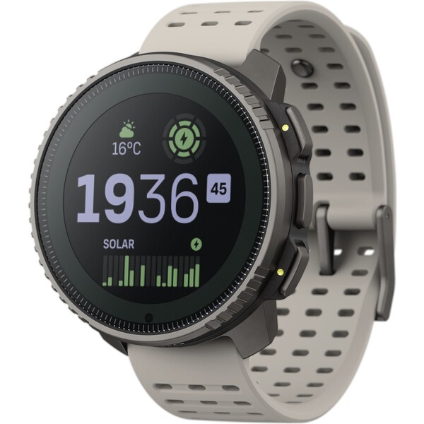 Suunto Vertical Titanium Solar Sand Šedá