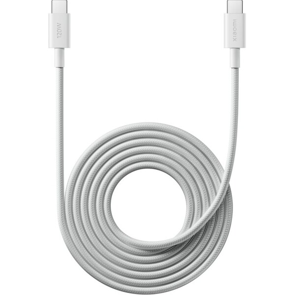 Xiaomi 67367 6A Braided USB-C to USB-C 2m Bílá