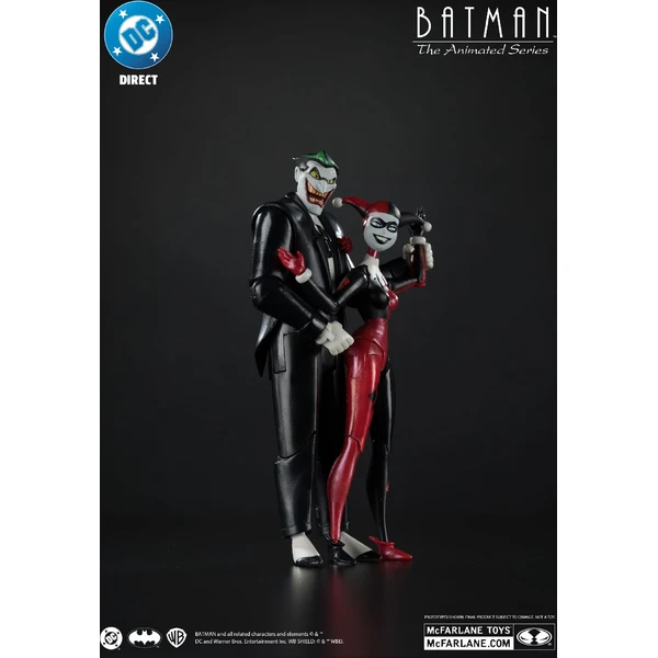 Akční figurky McFarlane Toys Batman: The Animated Series - Harley Quinn and Joker (Gold Label) 15 cm - Figurky - Obrázek I9YM000K01