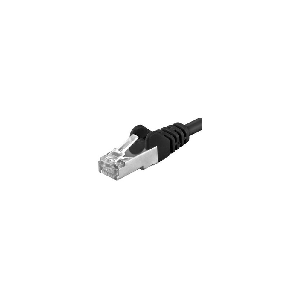 Premiumcord Patch kabel CAT6a S-FTP, RJ45-RJ45, AWG 26/7 3m černá