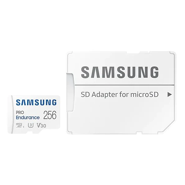 Samsung PRO Endurance microSDXC 256GB + SD adaptér - Paměťové karty - Obrázek IAGC100501