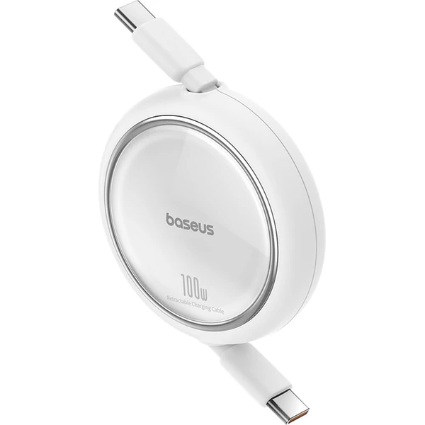 Baseus Free2Draw mini USB-C/USB-C napájecí kabel 100W 1m bílý - Kabely a redukce - Obrázek IAGE000L01