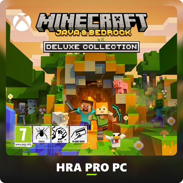 Minecraft Java & Bedrock Edition - Deluxe Collection (PP) (PC - Microsoft Store)