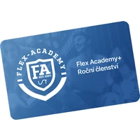 Flex Academy+ Roční členství - Služby - elektronicky expedované