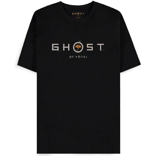 Difuzed Tričko Ghost of Yotei - Logo and Atsu XL Černá