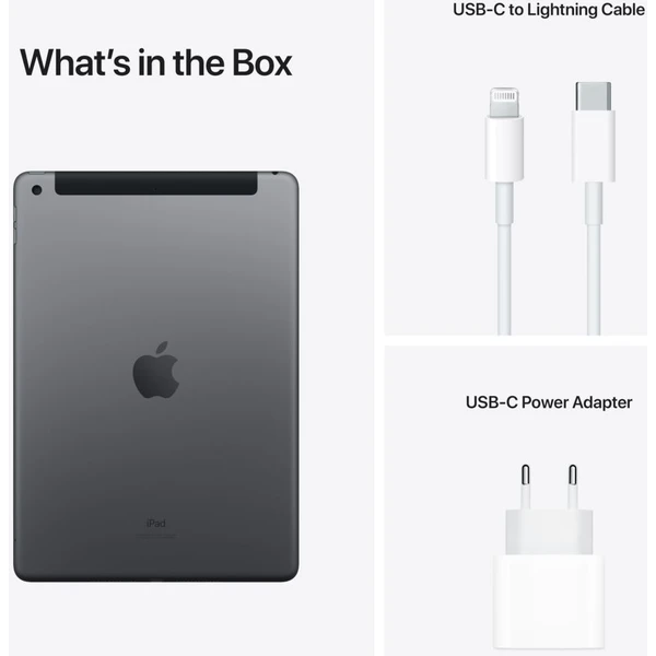 Apple iPad 10,2" 64GB Wi-Fi + Cellular vesmírně šedý (2021) (Kategorie C) - Tablety - Obrázek IBQKF00101