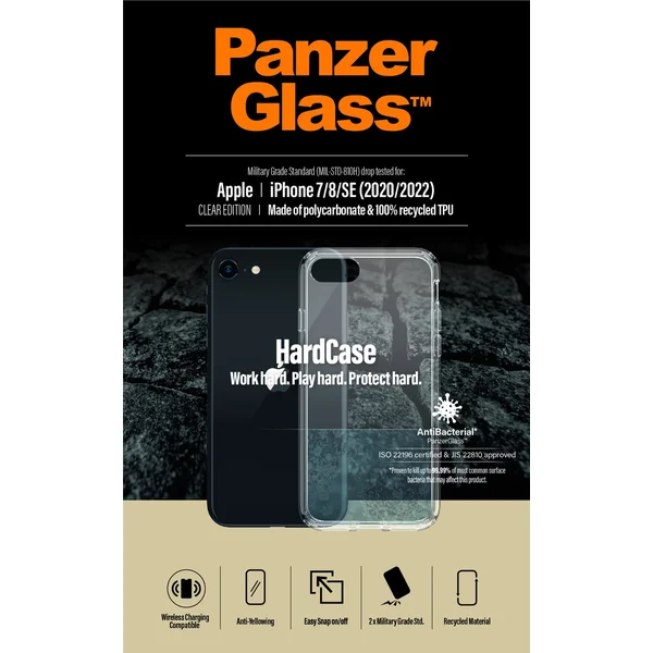 PanzerGlass HardCase Apple iPhone 7/8/SE (20/22) - Pouzdra - Obrázek ICA1700301