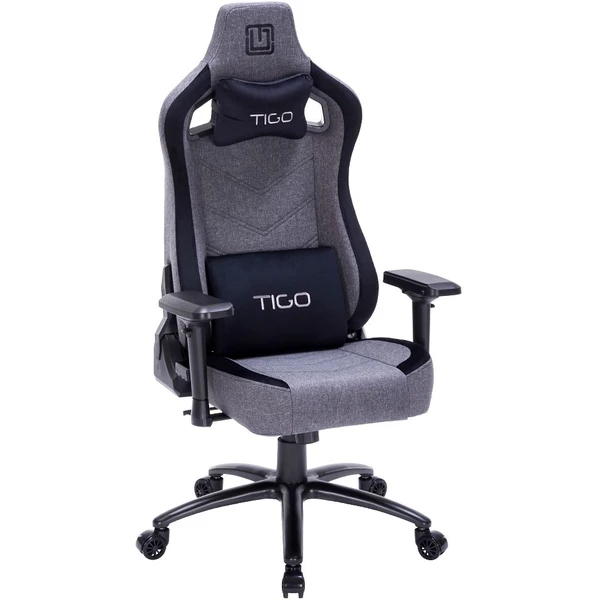 TIGO Raider herní židle šedočerná - Židle - Obrázek IDMF000K01
