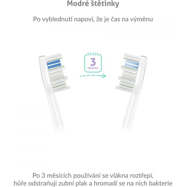 TrueLife SonicBrush UV Heads White Standard 8 Pack - Zubní kartáčky - Obrázek IDTG300401