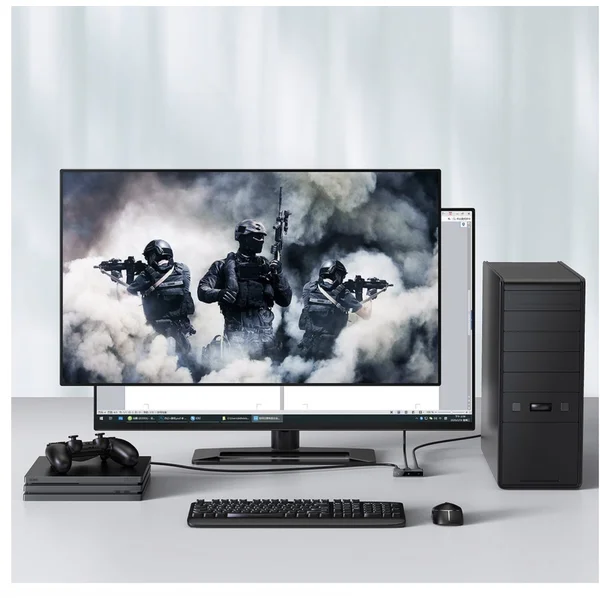Baseus Matrix HDMI Splitter vesmírně šedý - Ostatní - Obrázek IF4HF00101