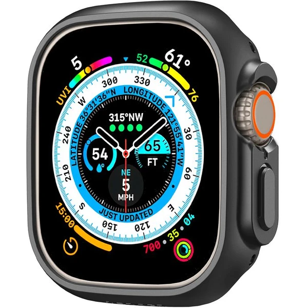 Spigen Thin Fit kryt Apple Watch Ultra 3/2/1 (49mm) černý - Pouzdra - Obrázek IFO0000701