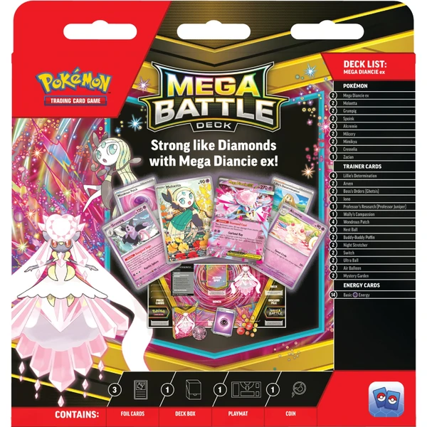 Pokémon TCG: Mega Battle Deck - Gengar ex & Diancie ex - Pokémon karty - Obrázek IFPK000K01