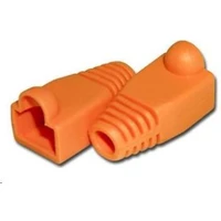 PremiumCord Kryt konektoru RJ45 - oranžová - Konektory