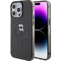 Karl Lagerfeld IML Ikonik MagSafe kryt iPhone 15 Pro Max černý - Pouzdra