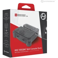 Dokovací stanice pro Nintendo Switch Hyperkin RetroN S64 - Smoke Gray - Dokovací stanice