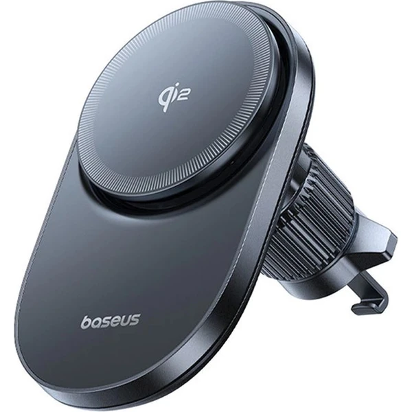 Baseus PrimeTrip VC1 Pro držák do auta s bezdrátovým nabíjením Qi2 do ventilační mřížky černý - Držáky - Obrázek IG9R000K01