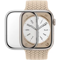 PanzerGlass Apple Watch 9/8/7 (45mm) ochranný kryt s D3O - čirý rámeček - Pouzdra