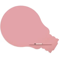 Rocada Skin Shape Idea 6461-3015 magnetická tabule světlá růžová RAL 3015 - Magnetické tabule
