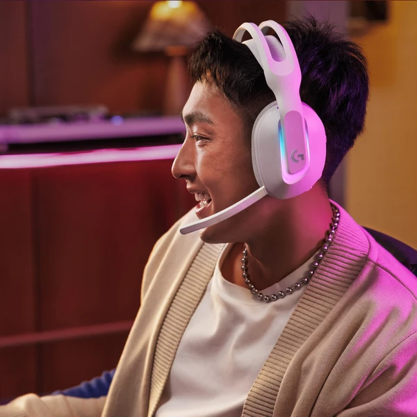 Logitech G522 LIGHTSPEED bezdrátová herní sluchátka bílá - Sluchátka - Obrázek IGRF000L01