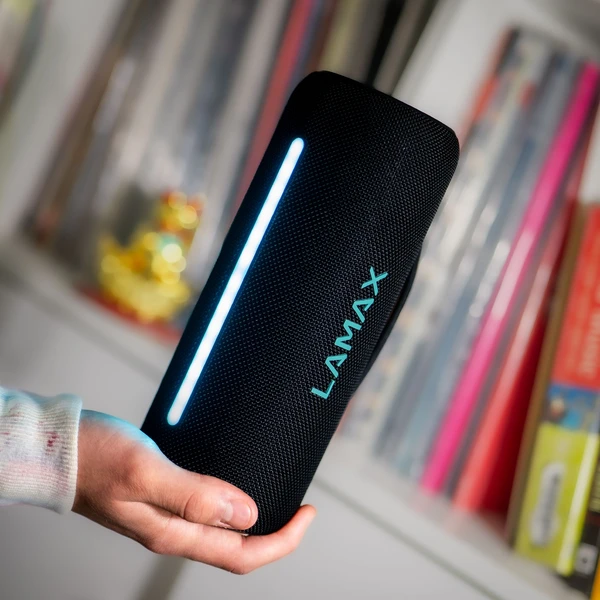 LAMAX LightNote1 bezdrátový reproduktor černý - Reproduktory - Obrázek IGSL000K01