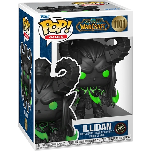 Funko POP! #1101 Games: World of Warcraft - Illidan (šance na Chase) - Funko POP! - Obrázek IH4J000K01