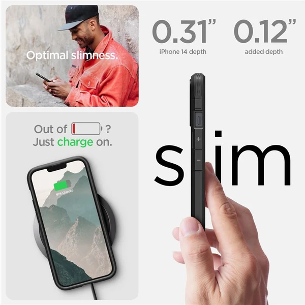 Spigen Tough Armor Mag kryt iPhone 14 černý - Pouzdra - Obrázek II2H300401