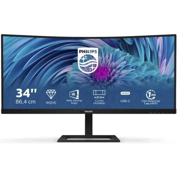 Philips 346E2CUAE USB-C zakřivený monitor 34' - Monitory - Hlavní obrázek