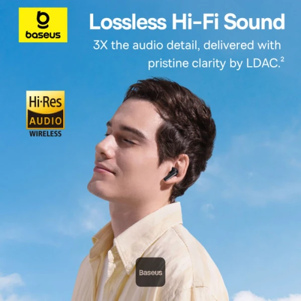 Baseus Bass BP1 Pro bluetooth sluchátka černá - Sluchátka - Obrázek ILBQ000K01
