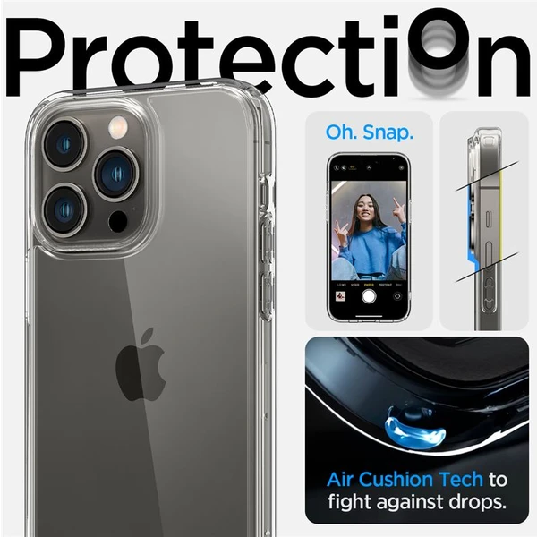 Spigen Ultra Hybrid kryt iPhone 14 Pro čirý - Pouzdra - Obrázek IM0H300401