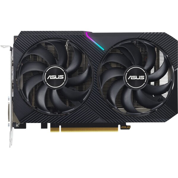 ASUS Dual NVIDIA GeForce RTX™ 3050 OC Edition 8GB GDDR6 90YV0GH6-M0NA00 Černá