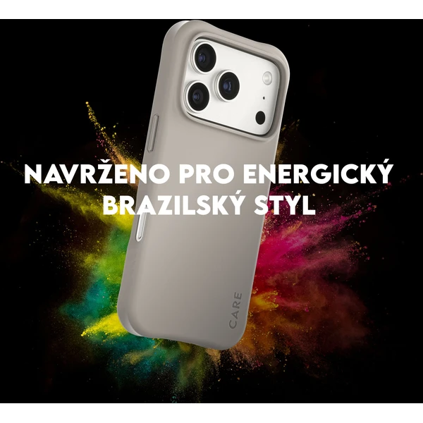 PanzerGlass® CARE Samba kryt s MagSafe Apple iPhone 17 Pro Vanilla - Pouzdra - Obrázek INDH000K01