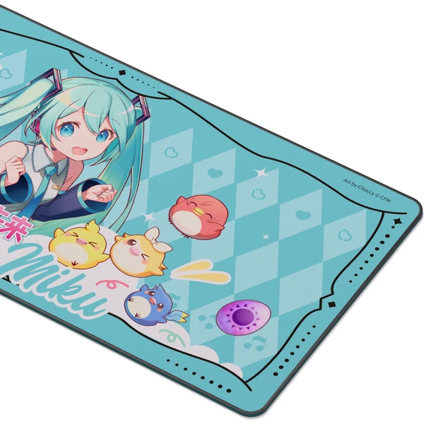 Akko x Hatsune Miku podložka pod myš a klávesnici - Podložky - Obrázek INQG000K01