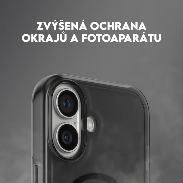 PanzerGlass® CARE Smokey kryt s MagSafe Apple iPhone 17 kouřový/černý - Pouzdra - Obrázek IODH000K01