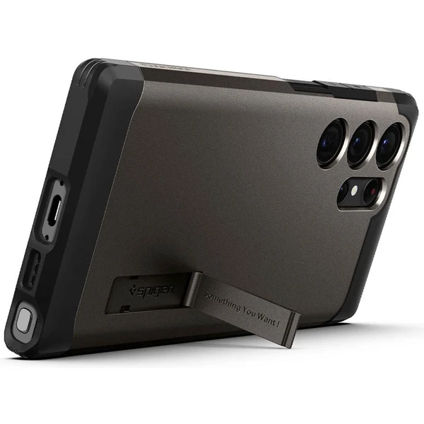 Spigen Tough Armor kryt Samsung Galaxy S23 Ultra černý - Pouzdra - Obrázek IOSL300401