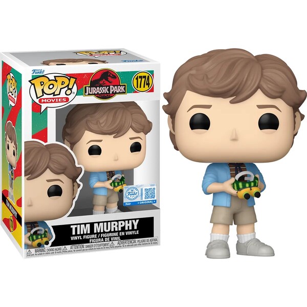 Funko POP! #1774 Movies: Jurassic Park - Tim w/goggles